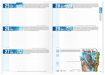 Kalendarium: Häfft - Das Hausaufgabenheft! 2017/2018