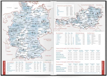 Deutschlandkarte - Business-Timer: Der Kalender für 2017/18