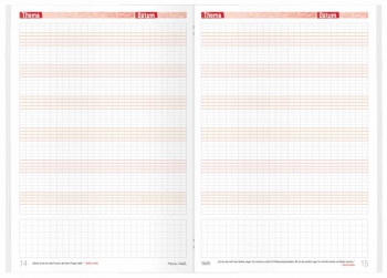 Innenseite: Notenheft »Musik-Häfft«