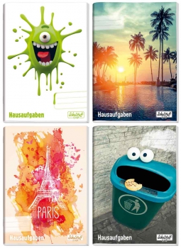 »Schulstuff Aufgabenheft« in A5/A6 für 30 Wochen