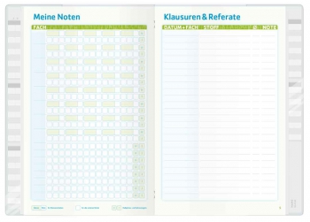 Noten & Termine: Cleveres Aufgabenheft »Schulstuff Smart«