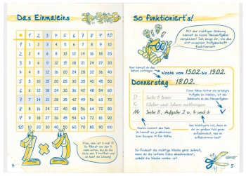 Einmaleins: Aufgabenheft für die Grundschule in A6