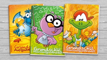 Hausaufgabenheft & Aufgabenheft für Grundschule 2017/18