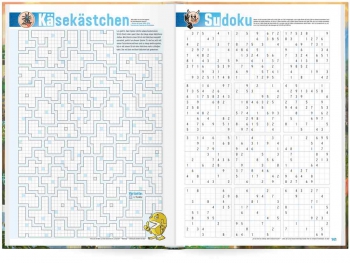 Käsekästchen & Sudoku: Das »Häfft Deluxe« Hausaufgabenheft