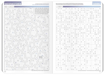 Käsekästchen & Sudoku: »Häfft-Planer Pocket« Schülerkalender 2017/18