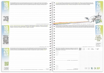 Kalendarium: »Häfft-Planer Premium« Schülerkalender 2017/18