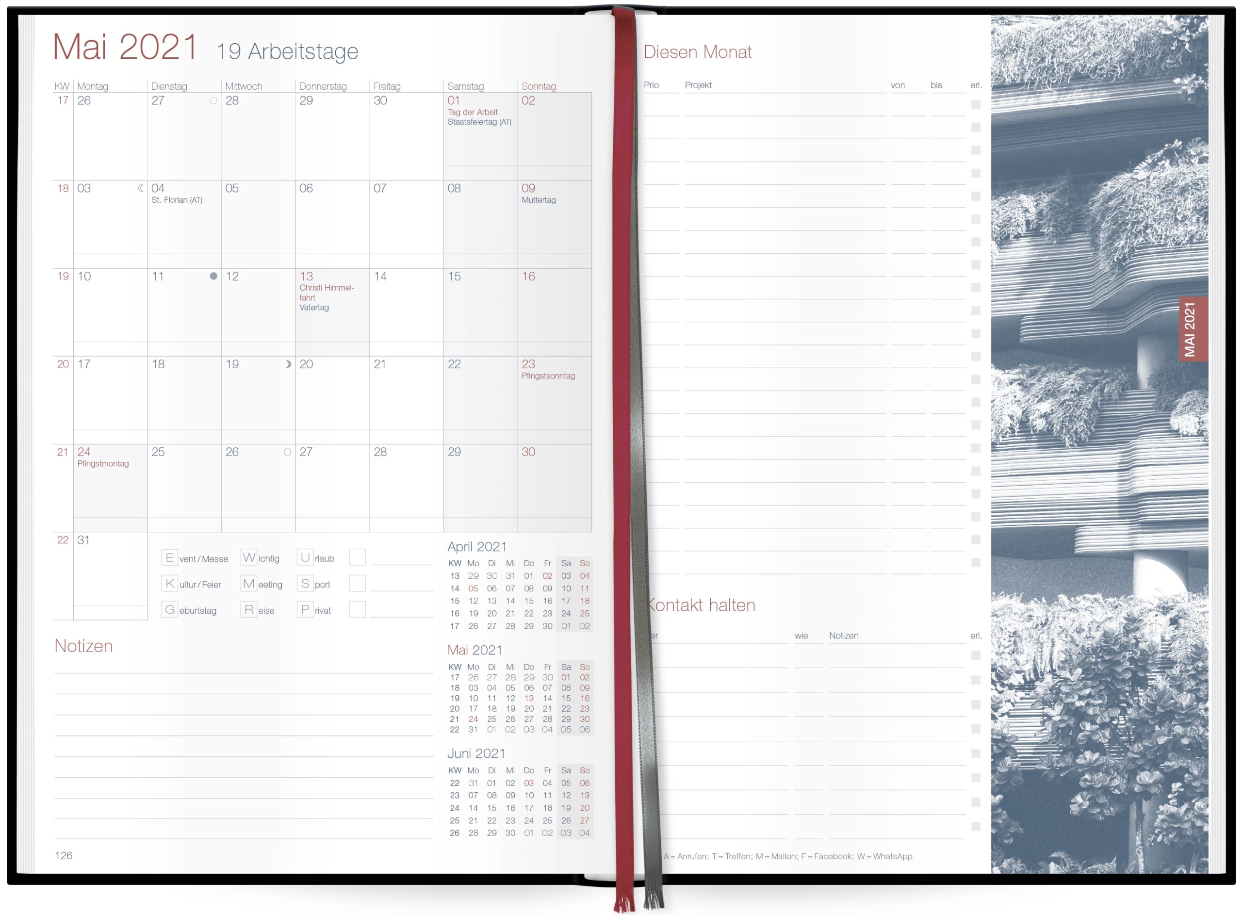 Kalender Speziell Fur Den Buro Alltag Business Timer 21