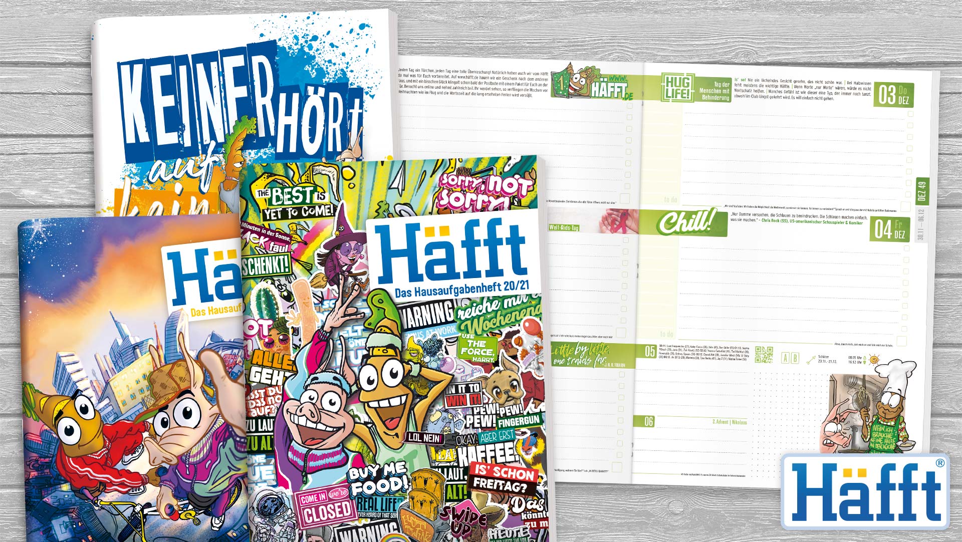 Hausaufgabenhefte 2020/2021 für weiterführende Schulen!