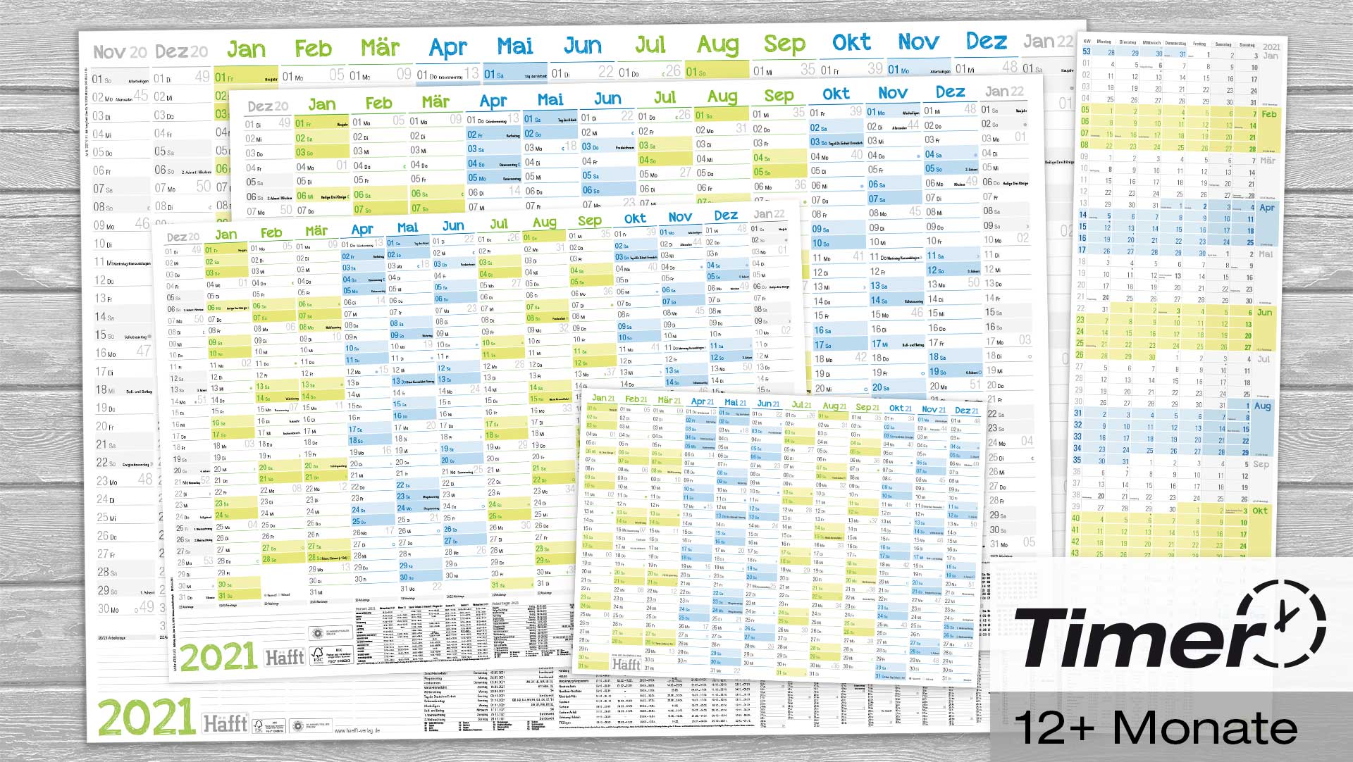 Tischkalender Rainbow Hafft Verlag