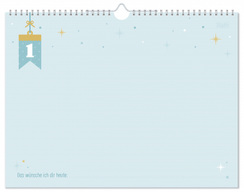 Bastel-Adventskalender Trendstuff by Häfft Inhaltsseite 1