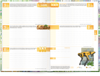 Häfft Deluxe Hausaufgabenheft 2021 2022 Innenseite 2