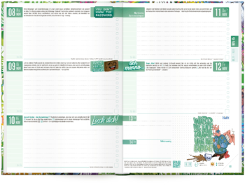 Häfft Deluxe Hausaufgabenheft 2021 2022 Innenseite 4