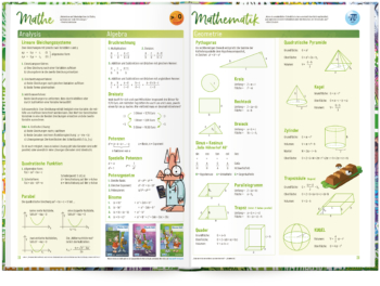 Häfft Deluxe Hausaufgabenheft 2021 2022 Innenseite Mathe