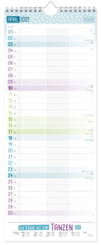 Planer für 2 2021 2022 Wandkalender_Innenseite 2