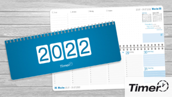 Tischkalender_Blau 2021 2022