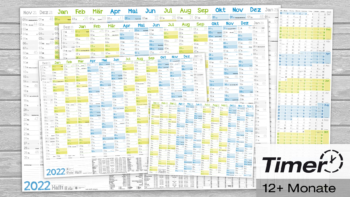 Wandkalender 2021 2022