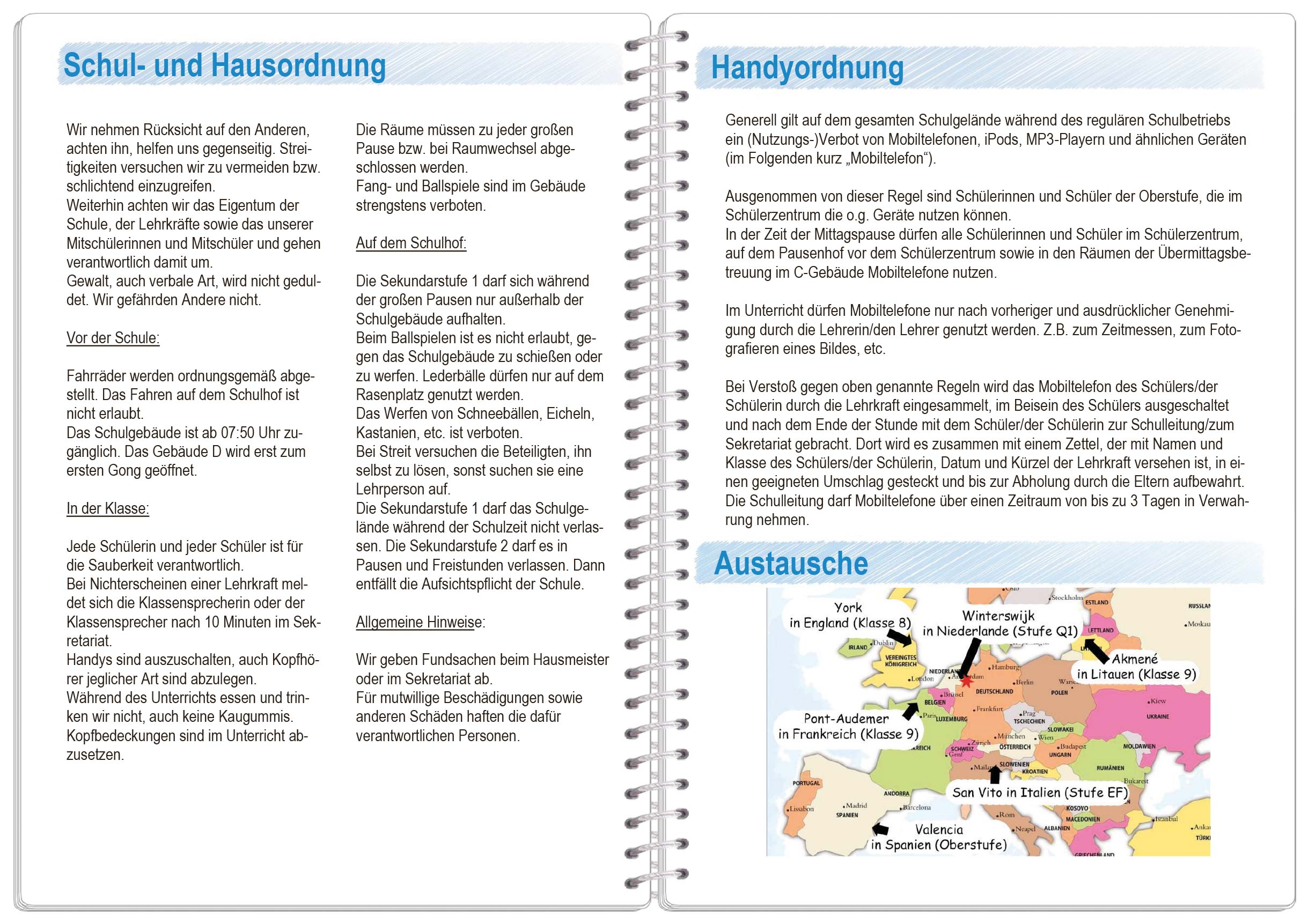 SchülerPlaner - Anwendungsbeispiel 3