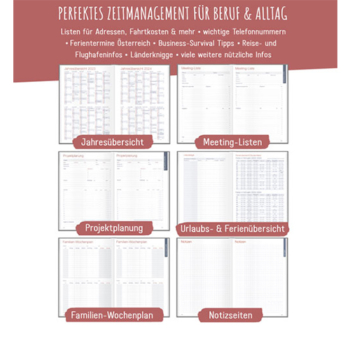 Business-Timer 22/23 Terminkalender Zusatzseiten