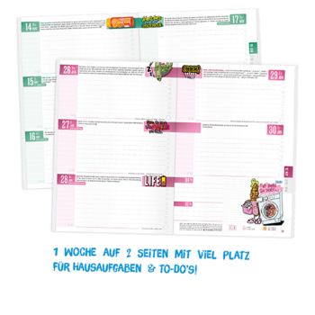 Häfft Hausaufgabenheft 22/23 - Wochenübersicht