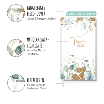 Häfft-Timer Slim 22/23 - Aufbau