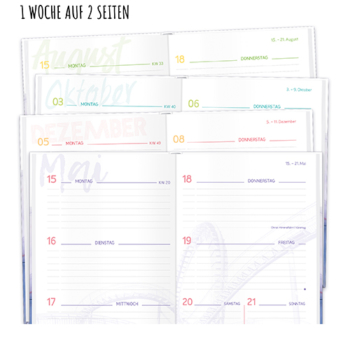 Schulstuff Schülertimer A5 22/23 - Wochenübersicht