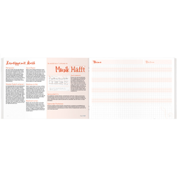 Musik-Häfft - Musikheft - Notenheft - Innenseite 2