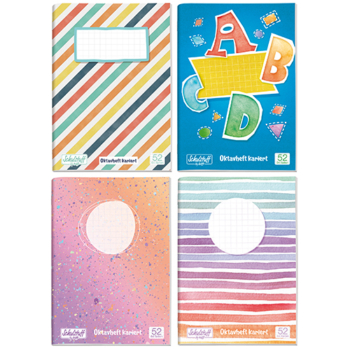 Schulstuff Oktafheft A6 - Designauswahl
