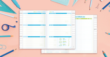 Schulstuff Aufgabenheft Smart A5 - Anwendungsbeispiel