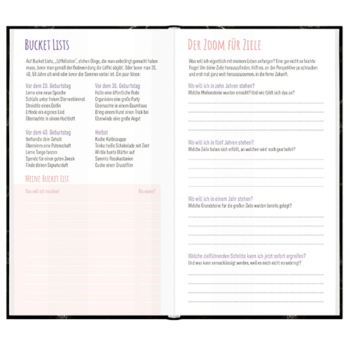 LieblingsPlaner A6 slim - Bucket List