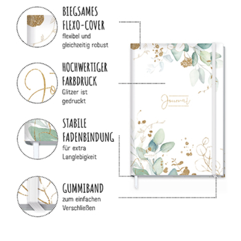 Trendstuff Journal A4 - Bullet Journal - Aufteilung