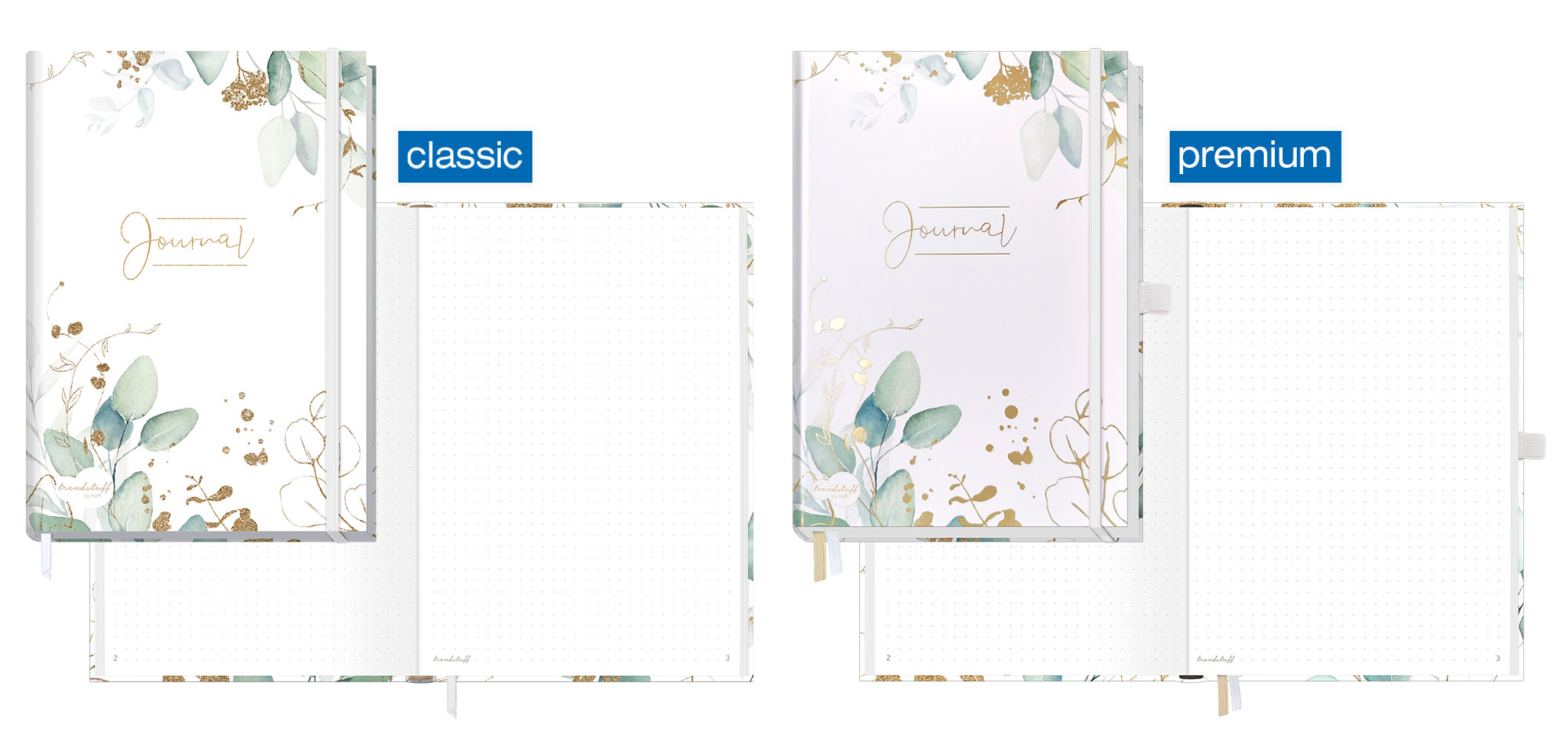 Trendstuff Journal A5 – Variantenvergleich Trendstuff Journal A5 - Variantenvergleich