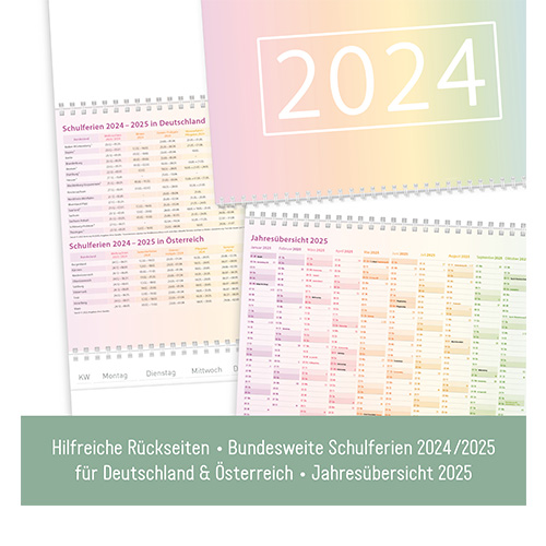 Drei-Monatskalender 2024 - Inhaltsseiten 2