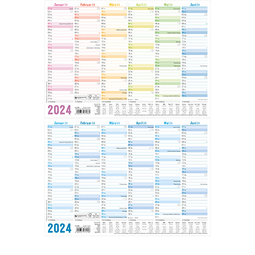 Tafelkalender 2024 - Designauswahl