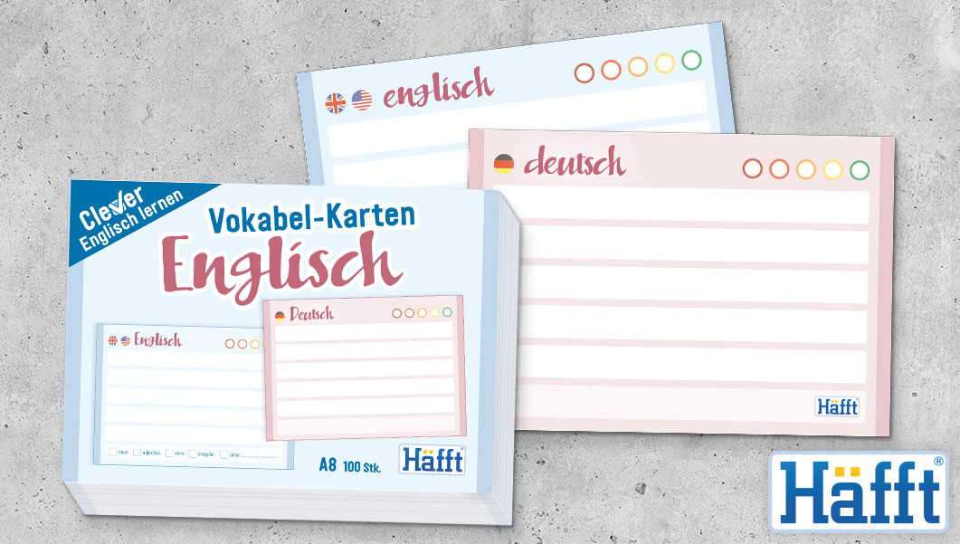 Englisch Vokabelkarten von Häfft