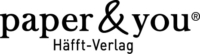 Häfft-Verlag - Logo paper and you
