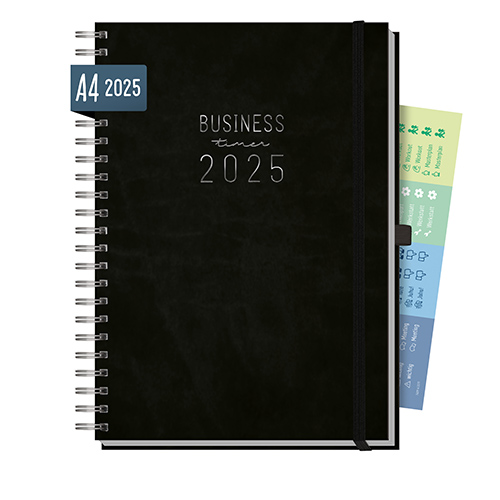 Business Timer A4 Maxi 2025 - Coverdesign