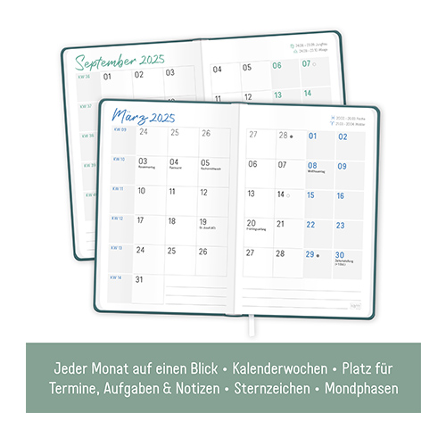 GroßdruckKalender 2025 I Häfft Verlag