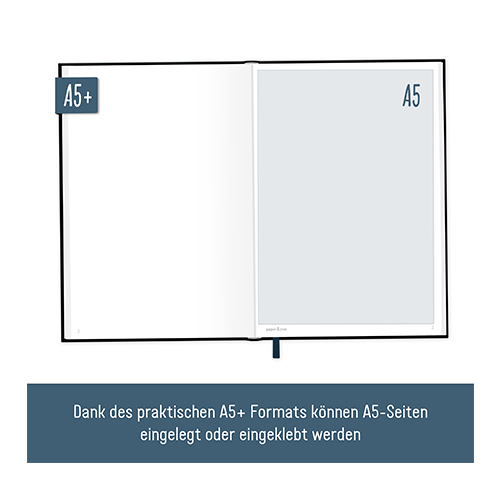 Notizbuch A5 blanko - Beispielseite 3