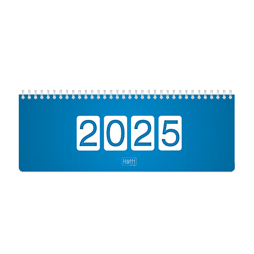 Tischkalender 2025 Königsblau - Design