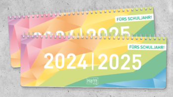 Schuljahres Tischkalender - Übersicht