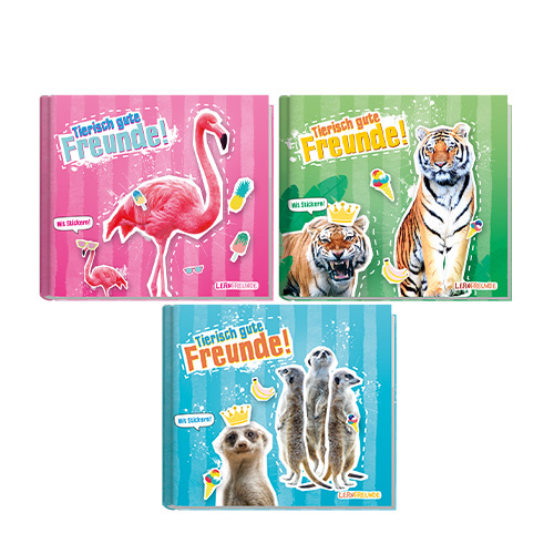Freundebuch Tierisch gute Freunde - Designs