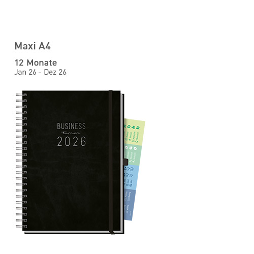 Business-Timer Maxi A4 2026 - Design