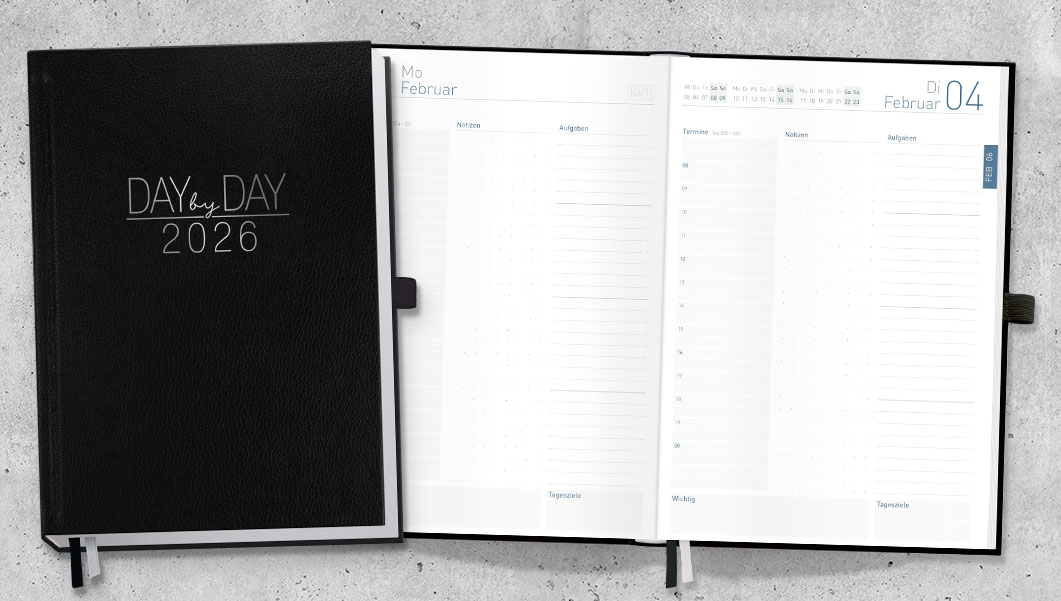 Organizer Day by Day - Übersicht