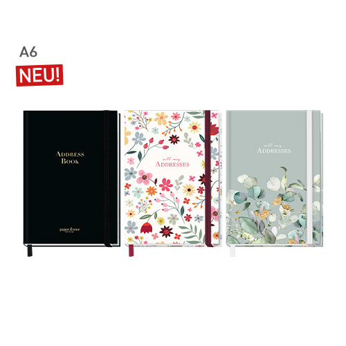 Adressbuch A6 - Designs