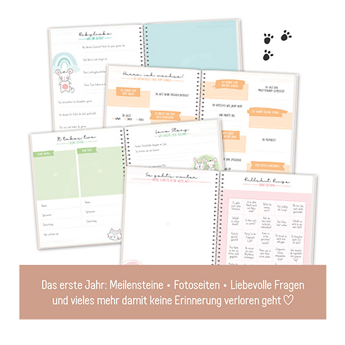 Babyalbum - Meilensteine und mehr