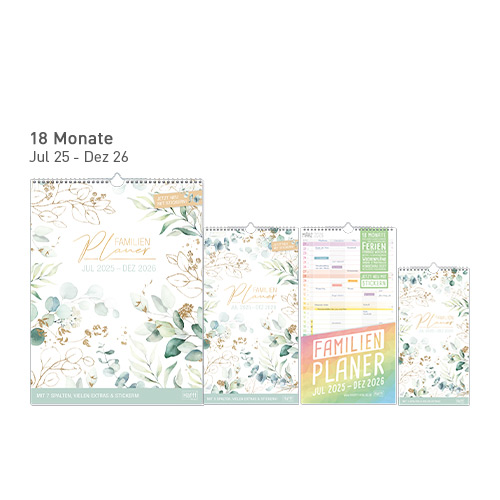 Familienplaner 2025 2026 - Designs