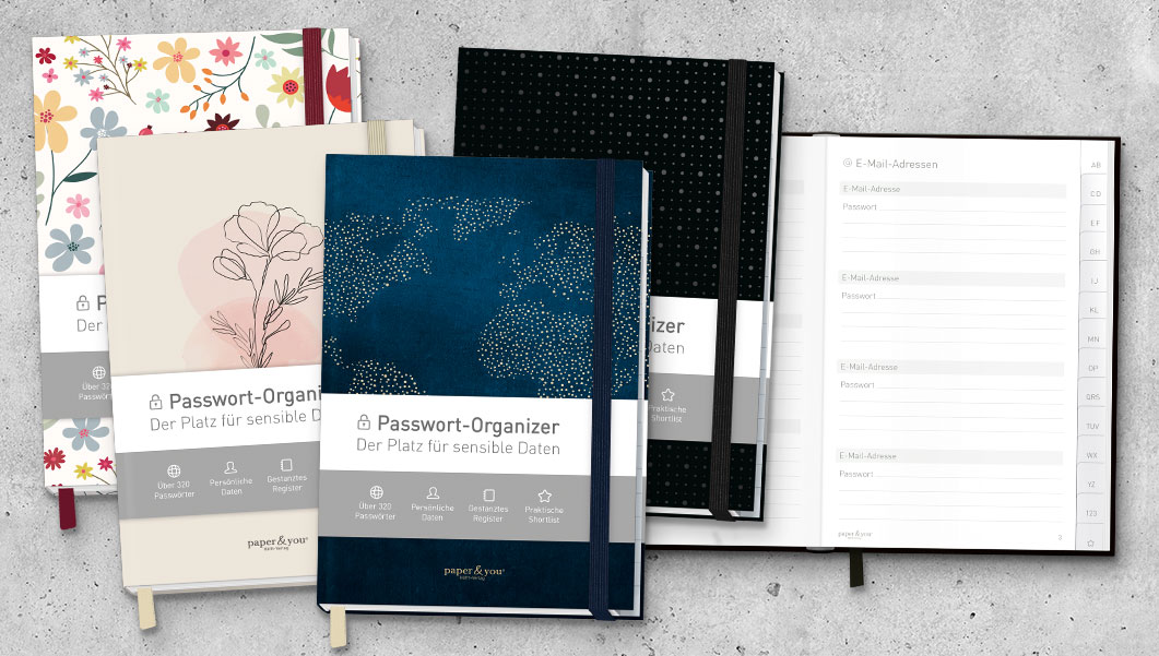 Passwort-Organizer - Übersicht
