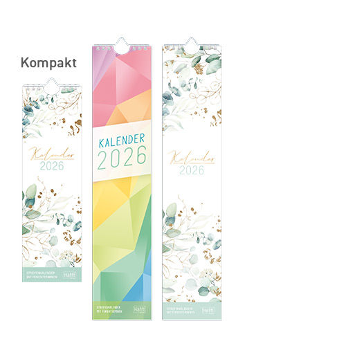 Streifenkalender 2026 - Designs
