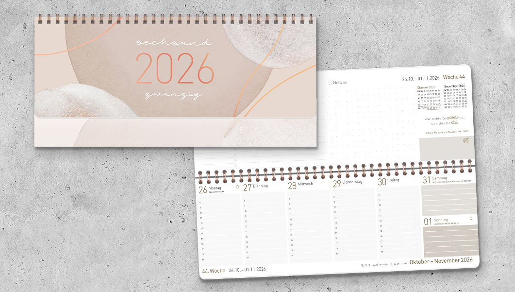 A4 Bastelkalender Trendstuff by Häfft