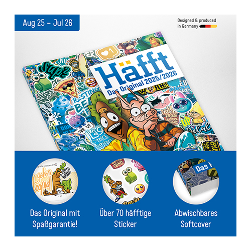 Häfft Hausaufgabenheft 2025 2026 - Aufbau